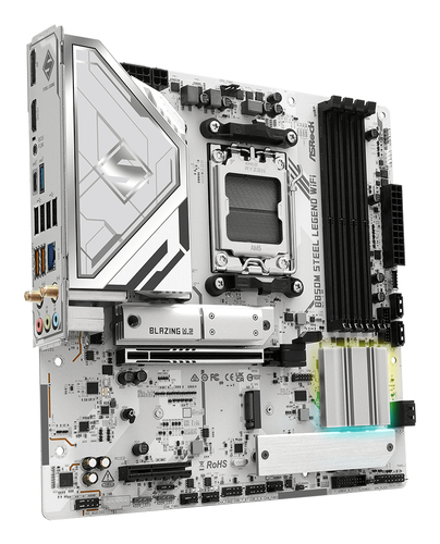 ASRock B850M Steel Legend WiFi Micro ATX AM5 Motherboard