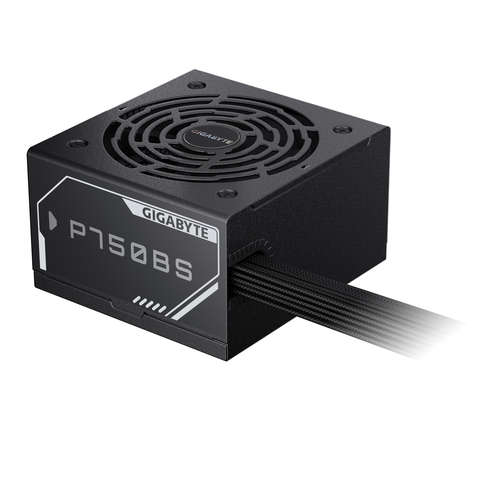 GIGABYTE P750BS, 750 W, 200 - 240 V, 50/60 Hz, 6 A, 80+Bronze, ATX, UK Plug, PSU
