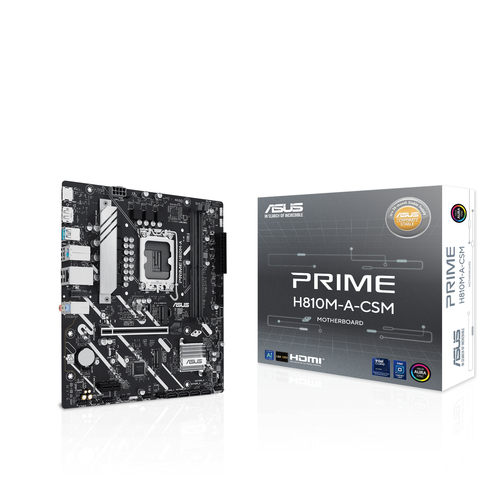 Asus PRIME H810M-A-CSM Micro ATX LGA1851 Motherboard