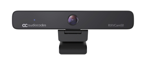 AudioCodes 4K USB webcam with 8.28MP sensor and 10x digital zoom for meetings