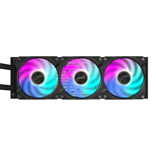 GIGABYTE AORUS WATERFORCE X II 360 AIO Liquid CPU Cooler - 3x120mm ARGB Fans