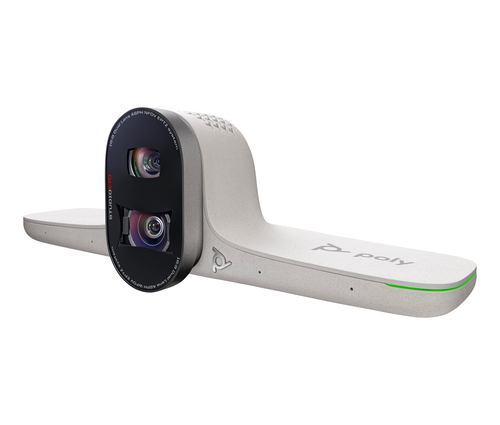 Smooth 7.3x zoom webcam for focusing on documents, slides, or product demos