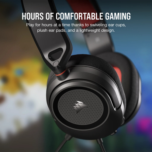 Corsair HS35 v2, Wired, Gaming, Headset/Headphones, Black