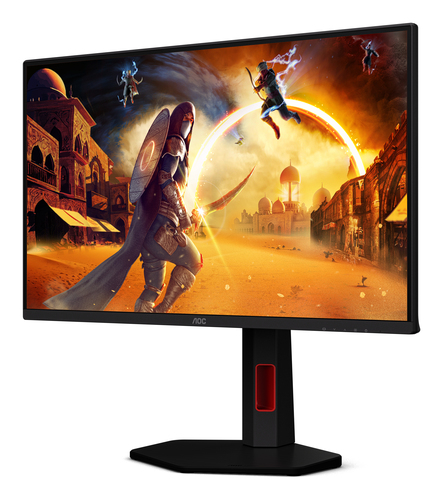 AOC G4 25G4KUR 24.5" 1920 x 1080 pixels Full HD LED Monitor 1 ms Black, Red