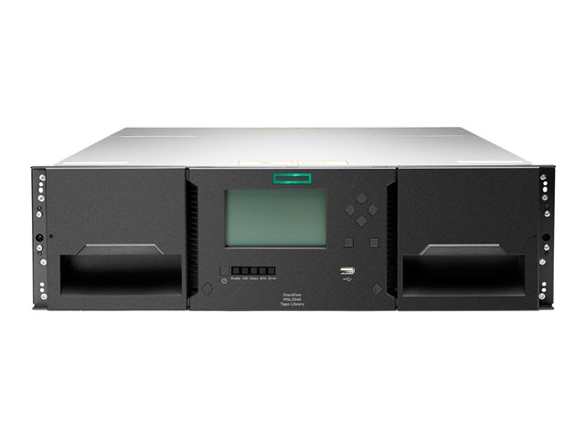 HPE Storage MSL3040 Tape Library (P77037-B25), 1x MSL LTO-9 SAS Drive