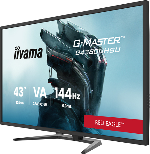 iiyama G-MASTER G4380UHSU-B2, 42.5", 3840 x 2160 pixels 4K Ultra HD LED, Monitor