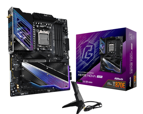 ASRock Phantom Gaming X870E Nova WiFi ATX AM5 Motherboard