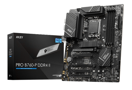 MSI PRO B760-P DDR4 II ATX LGA1700 Motherboard