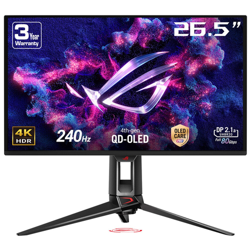 ASUS ROG Swift OLED PG27UCDM 26.5" 3840 x 2160 pixels 4K Ultra HD Monitor Black