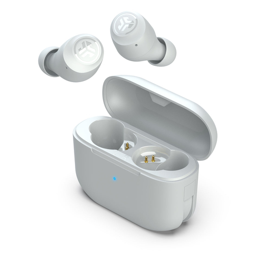 JLab Go Pop+, True Wireless Stereo (TWS), 20 - 20000 Hz, Headset/Earbuds, White
