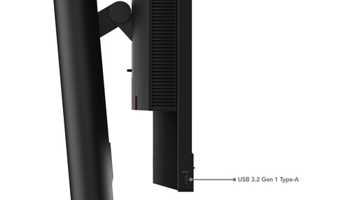 Lenovo ThinkCentre Tiny-In-One 24 Gen 5 23.8" 1920x1080pixels LED Monitor Black