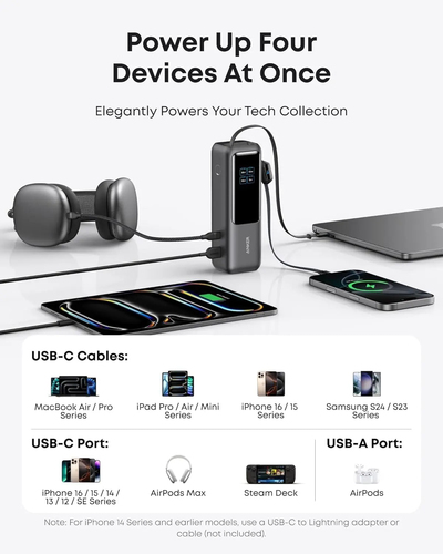 Anker A1695H11, 25000 mAh 165 W External Power Bank