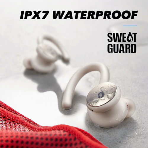 Soundcore Sport X10, True Wireless Stereo (TWS), 20 - 20000 Hz, Headset/Earpods, White