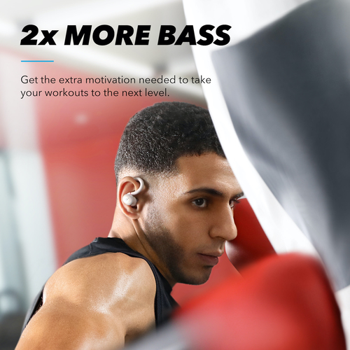 Soundcore Sport X10, True Wireless Stereo (TWS), 20 - 20000 Hz, Headset/Earpods, White