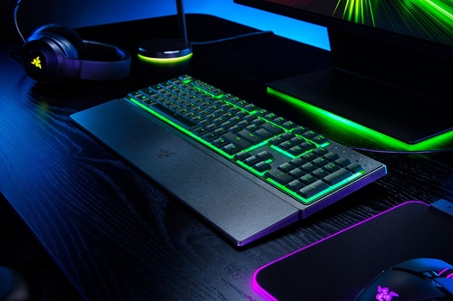 Razer Ornata V3 X membrane keyboard RGB lighting illuminated keys