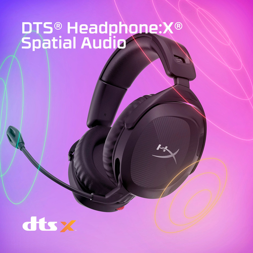 Cloud Stinger 2 Wireless, 10 - 20200 Hz, Gaming Headset/Headphones, Black