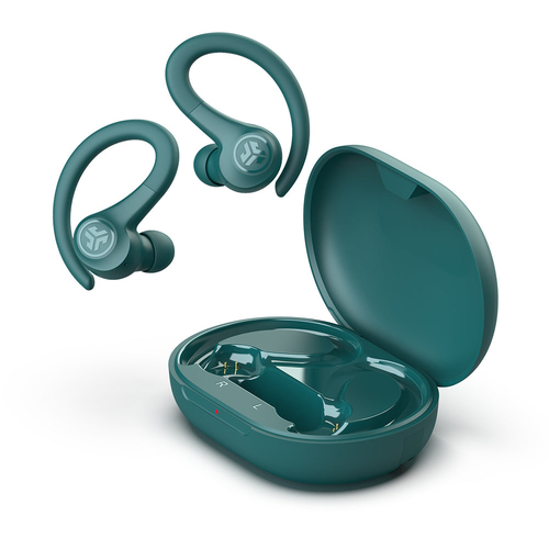 JLab Go Air Sport, True Wireless Stereo (TWS), 20 - 20000 Hz, Headset/Earbuds, Teal
