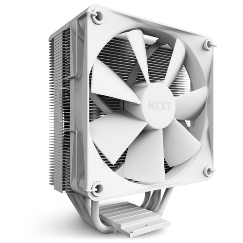 NZXT T120, Air cooler, 12 cm, 500 RPM, 1800 RPM, White