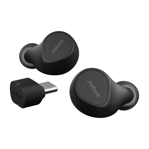 Jabra Evolve2 Buds USB-C MS, True Wireless Stereo (TWS), Headset/Earbuds, Black