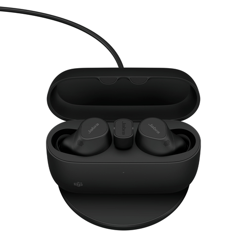 Jabra Evolve2 Buds USB-C MS, True Wireless Stereo (TWS), Headset/Earbuds, Black