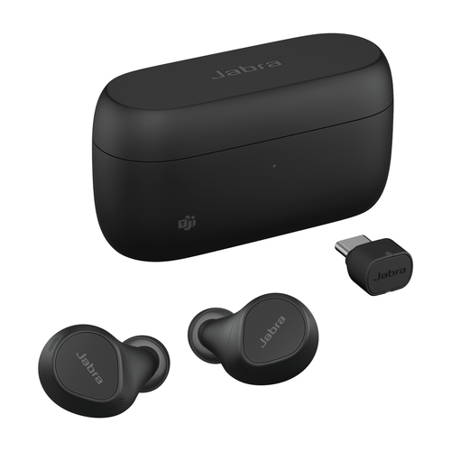 Jabra Evolve2 Buds USB-C MS, True Wireless Stereo (TWS), Headset/Earbuds, Black