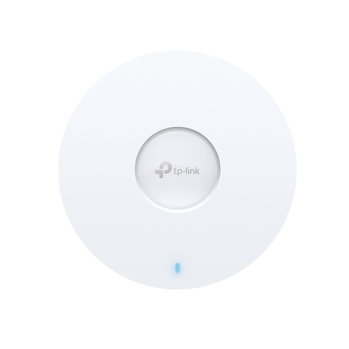 TP-Link Omada AXE11000 WiFi 6E Ceiling AP 2.4/5/6GHz 11Gbps PoE, White