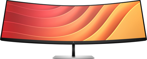 HP E45c G5 44.5-inch DQHD curved LCD monitor with 5120 x 1440 resolution in black for ultra-wide multitasking