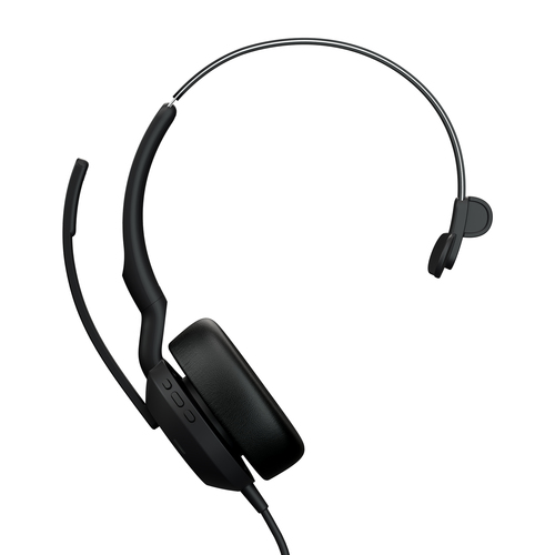 Jabra (25089-899-899) Evolve2 50 USB-C MS Mono, Wired, 20 - 20000 Hz, Headset/Headphone, Black