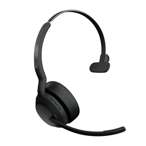 Jabra Evolve2 55 Link380a UC Mono, Wired & Wireless,  20 - 20000 Hz, Headset/Headphones, Black