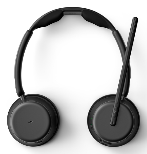 EPOS IMPACT 1061 ANC, Double-sided Bluetooth, Wireless, 20 - 20000 Hz, Headset/Headphones, Black
