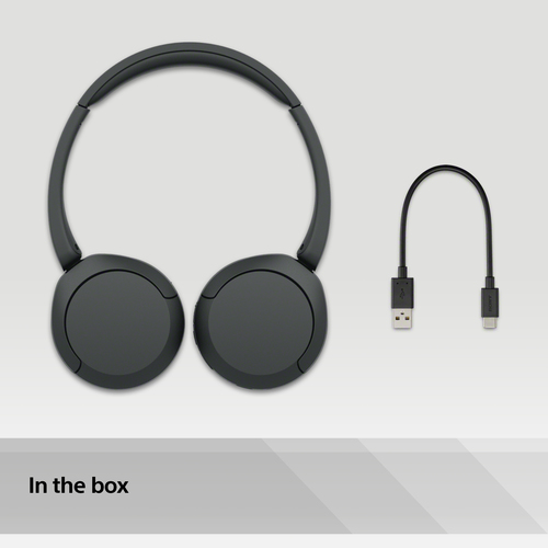 Sony WH-CH520, Wireless, Calls/Music, Headset/Headphones, Black