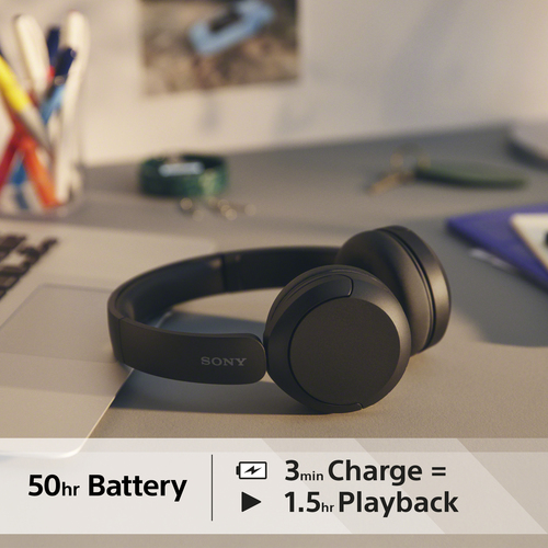 Sony WH-CH520, Wireless, Calls/Music, Headset/Headphones, Black