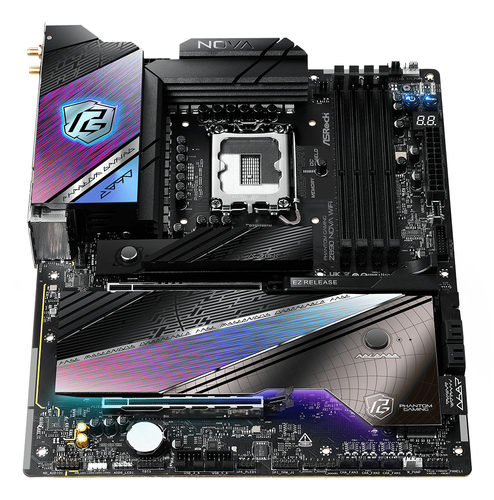 ASRock Phantom Gaming Z890 Nova WiFi ATX LGA1851 Motherboard
