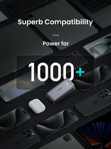 Ugreen 10000mAh Mini Powerbank Quick Charging 30W, Grey