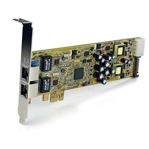 StarTech.com Dual Port PCI Express Gigabit Ethernet PCIe Network Card Adapter