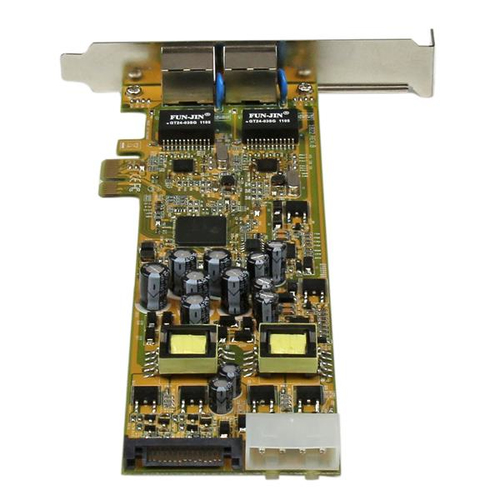 StarTech.com Dual Port PCI Express Gigabit Ethernet PCIe Network Card Adapter