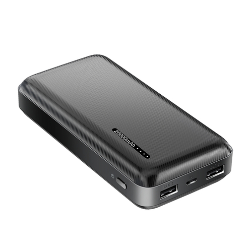 LogiLink PA0323, 20000 mAh, 12 W, Black Power Bank