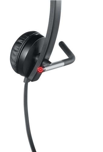 Logitech USB Stereo H650e, Wired, 50 - 10000 Hz Headset/Headphones, Black