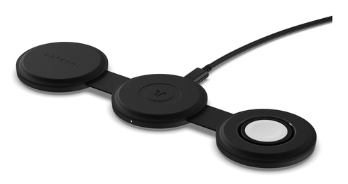 Satechi OntheGo 3-in-1 Indoor Wireless charging, Black