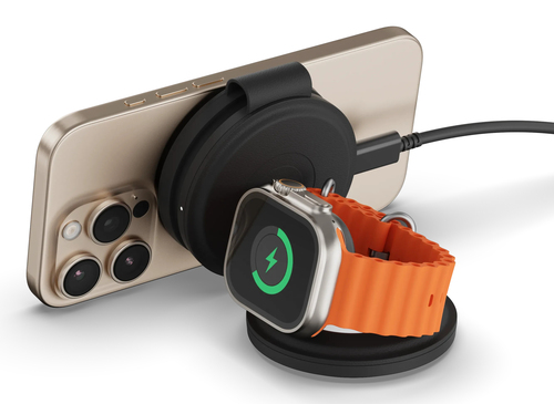 Satechi OntheGo 3-in-1 Indoor Wireless charging, Black