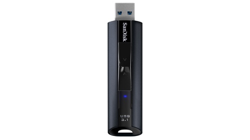 SanDisk Extreme Pro, 128 GB, USB Type-A, 420 MB/s, Slide Flash Drive Black