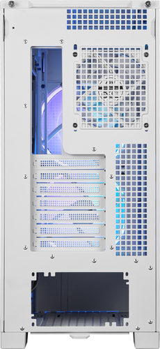 MSI MPG VELOX 300R AIRFLOW PZ white PC case interior layout