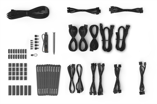 BP901UK 1600W power supply side view showing compact ATX form factor