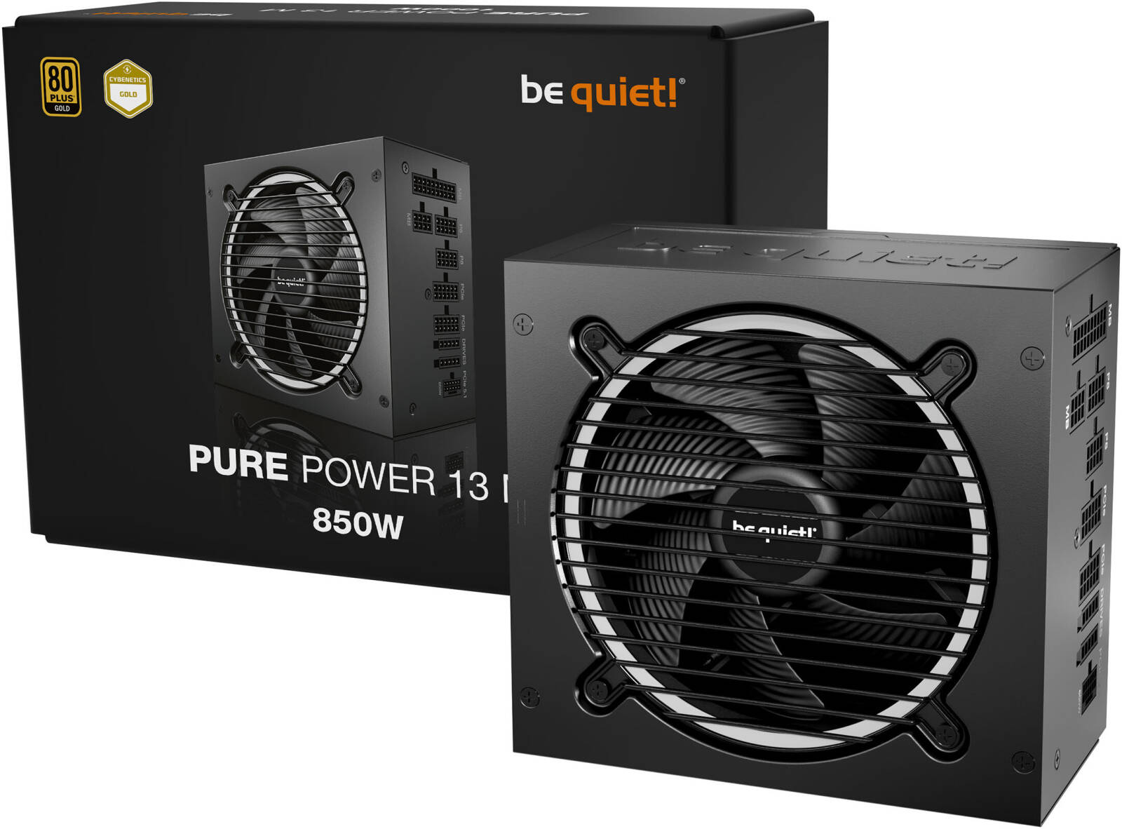 Be Quiet! Pure Power 13 M Fully Modular Power Supply, 850W ATX 3.1 PSU