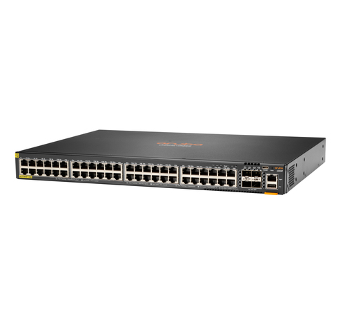 HPE Aruba Networking CX 6200F 48G Class‑4 PoE 4SFP+ 370W Switch