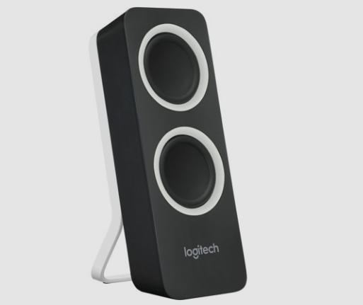 FS Series 2-way white loudspeaker with 130W power and 8 Ohms impedance