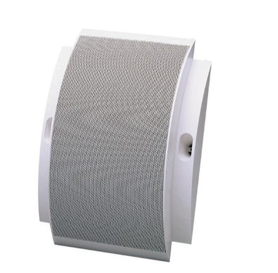 Moulded Cabinet Speaker in white with 6W power and IP21 protection