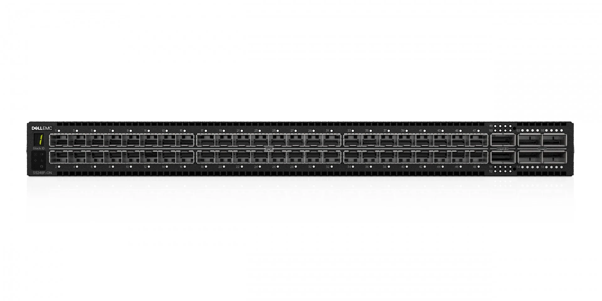 Dell S5248F-ON Switch 48x 25GbE SFP28, 2x 200GbE QSFPDD OS10 Enterprise