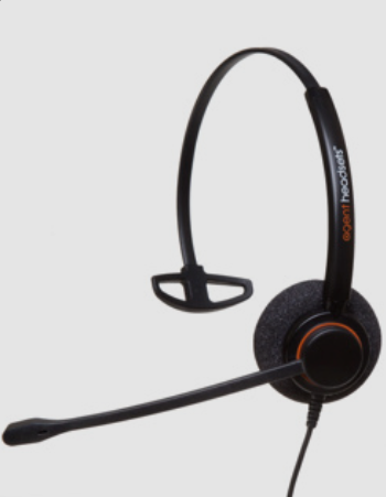 Agent AW30 monaural DECT headset with noise cancelling mic for office calls