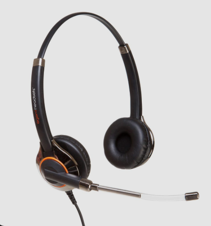 agent AW40 binaural DECT headset